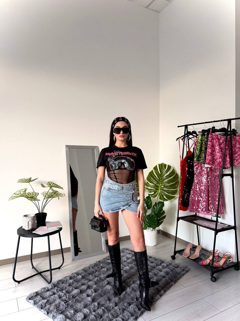 T-SHIRT CORSETTO