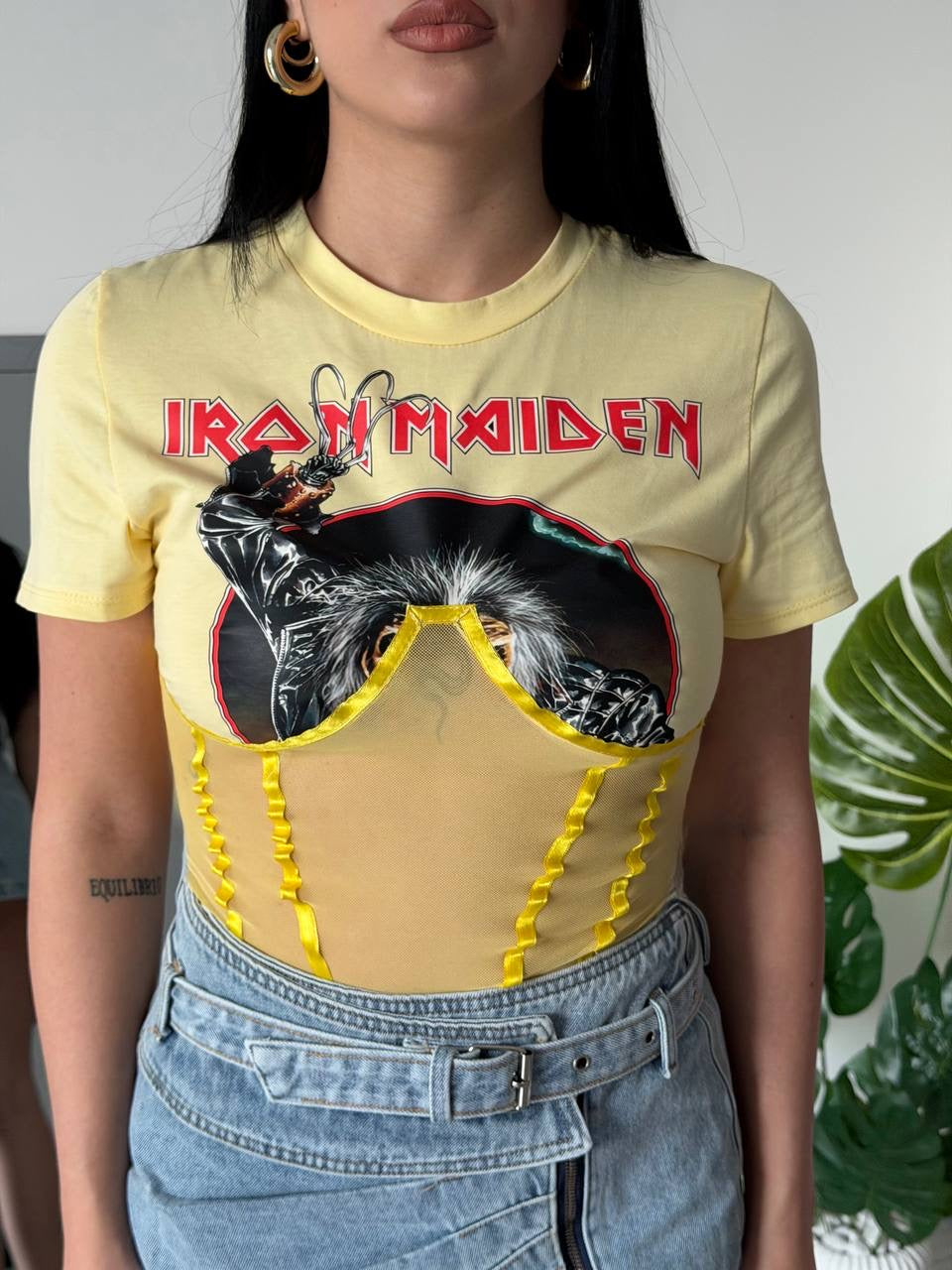 T-SHIRT CORSETTO