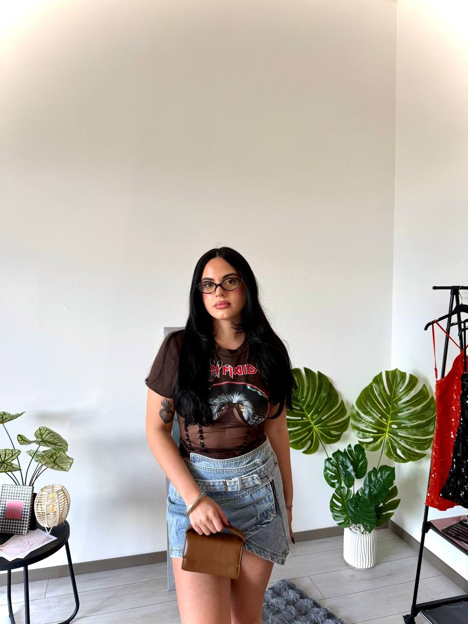 T-SHIRT CORSETTO